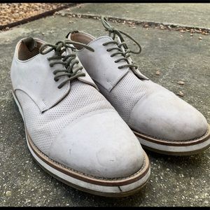 Aldo Silver Gray Casual Mens Shoes